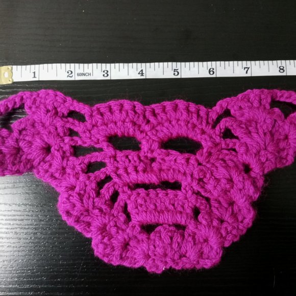 Skull patch (crochet) - Picture 2 of 4